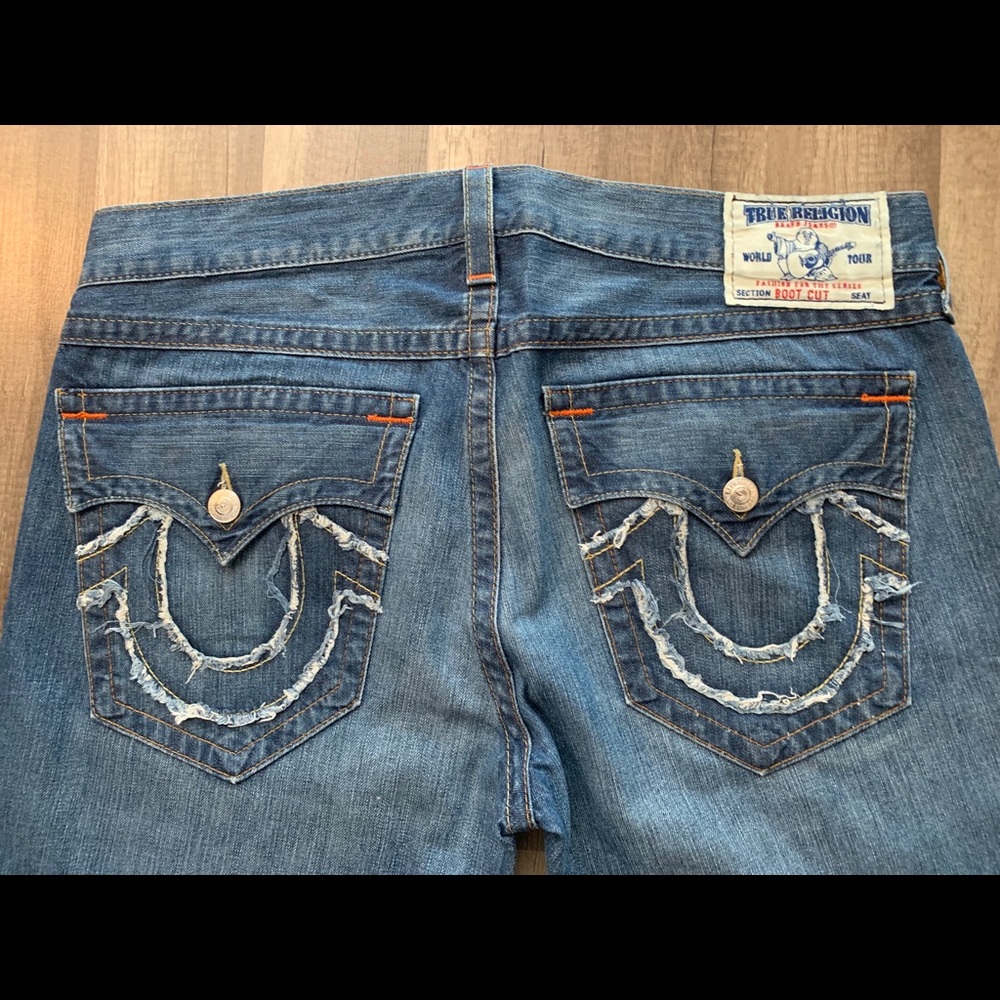 True Religion Vintage Boot Cut Mens Jeans